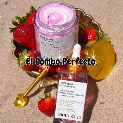 🍓COMBO TRULY SOFT SERVE (ACEITE + CREMA)🍓