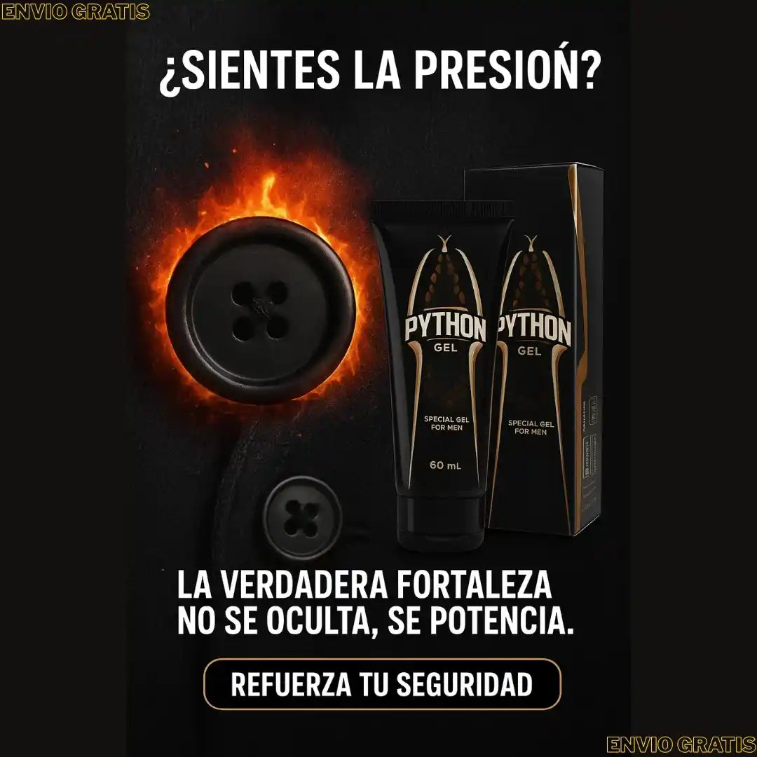 Python Gel Potenciador Masculino🔥