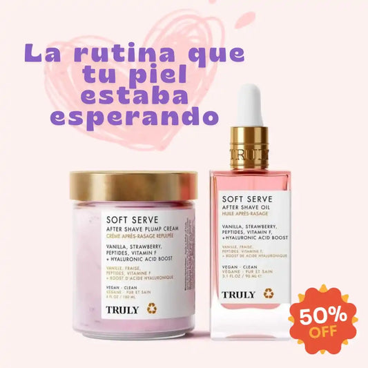 🍓COMBO TRULY SOFT SERVE (ACEITE + CREMA)🍓